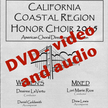 ACDA Coastal Honor Choir DVD 2015
